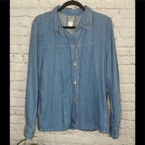 Denim Pendleton button down